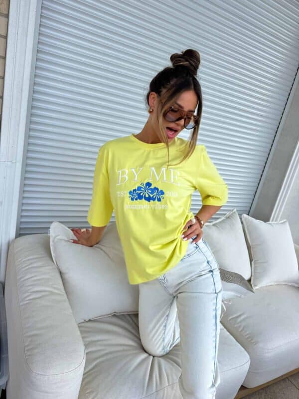 T-shirt VIBES - zółty T-shirt VIBES - zółty