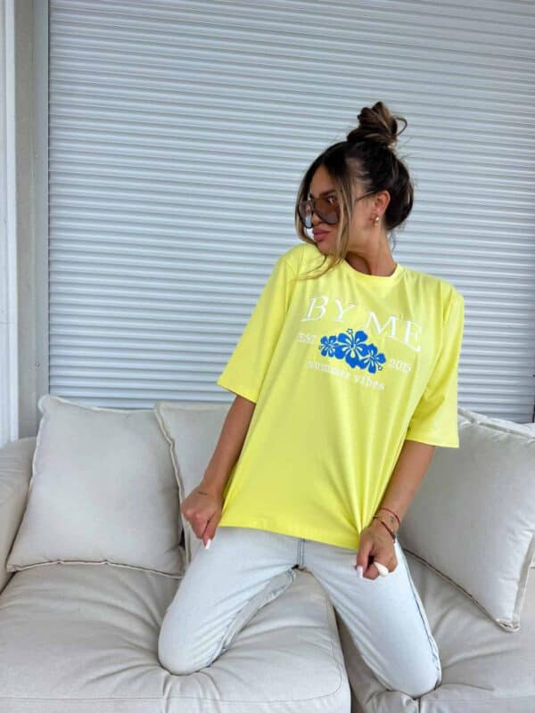 T-shirt VIBES - zółty T-shirt VIBES - zółty