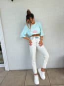 Jeansy MOM FIT – light blue Jeansy MOM FIT – light blue