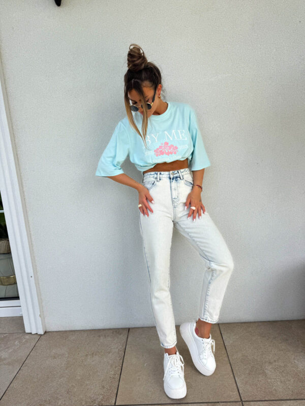 Jeansy MOM FIT – light blue Jeansy MOM FIT – light blue
