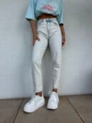 Jeansy MOM FIT – light blue Jeansy MOM FIT – light blue