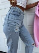 Jeansy MOM FIT PREMIUM – jeansowe Jeansy MOM FIT PREMIUM – jeansowe