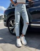 Jeansy MOM FIT PREMIUM – jeansowe Jeansy MOM FIT PREMIUM – jeansowe