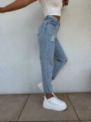 Jeansy MOM FIT PREMIUM – jeansowe Jeansy MOM FIT PREMIUM – jeansowe
