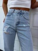 Jeansy MOM FIT PREMIUM – jeansowe Jeansy MOM FIT PREMIUM – jeansowe