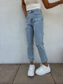 Jeansy MOM FIT PREMIUM – jeansowe Jeansy MOM FIT PREMIUM – jeansowe