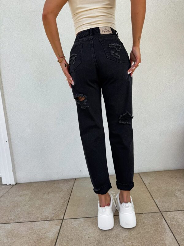 Jeansy MOM FIT PREMIUM – czarne Jeansy MOM FIT PREMIUM – czarne