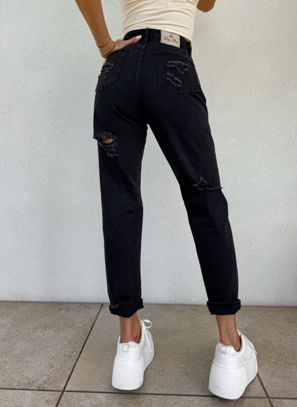 Jeansy MOM FIT PREMIUM – czarne Jeansy MOM FIT PREMIUM – czarne
