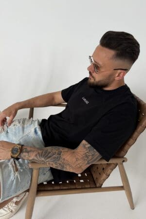 Tshirt PURE FORM czarny Tshirt PURE FORM czarny