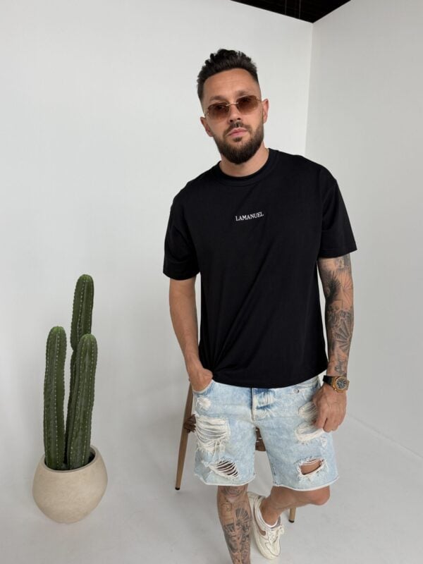Tshirt PURE FORM czarny Tshirt PURE FORM czarny