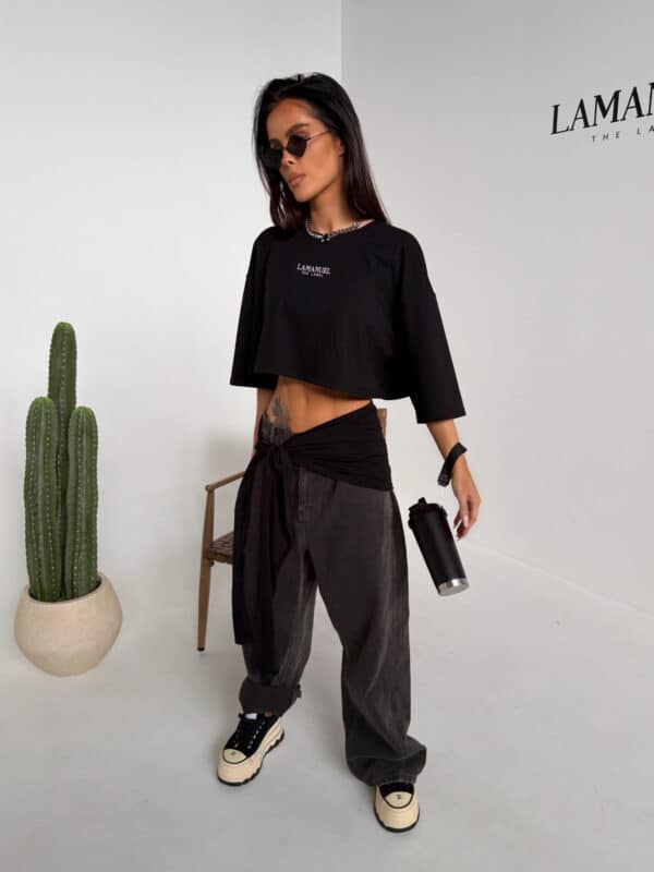 Tshirt PEROLA czarny Tshirt PEROLA czarny