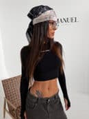 Top ARISA czarny Top ARISA czarny