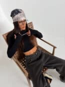 Top ARISA czarny Top ARISA czarny