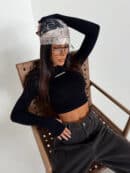 Top ARISA czarny Top ARISA czarny