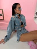 Kurtka NOSSA jeans Kurtka NOSSA jeans